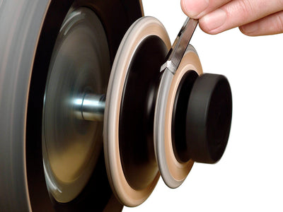 Tormek LA-120 Profiled Leather Honing Wheels